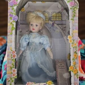 Cinderella Doll in Light Blue Gown